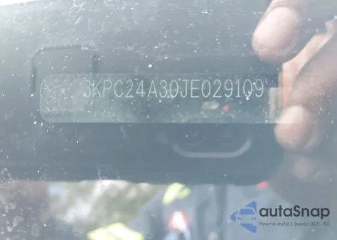 2018 Hyundai Accent Se из США, поврежденный, VIN 3KPC24A30JE029109